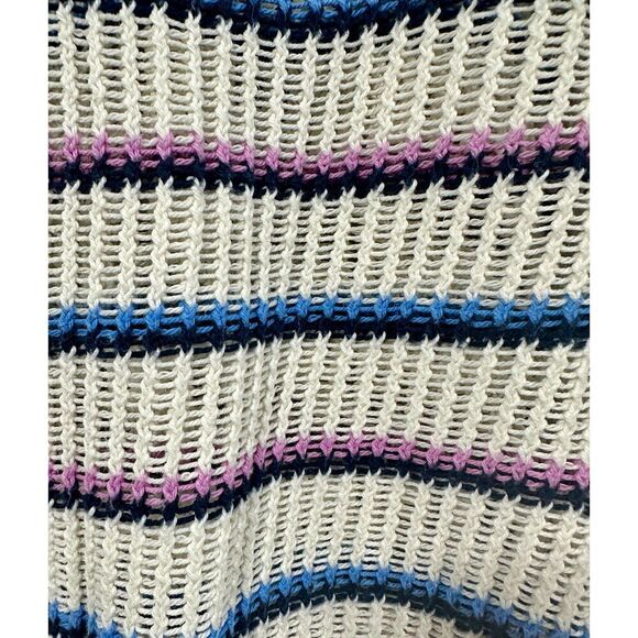 Loft Bundle: Striped V-Neck Sweater & Soft Grey Textured Vest - Small - Picture 10 of 10